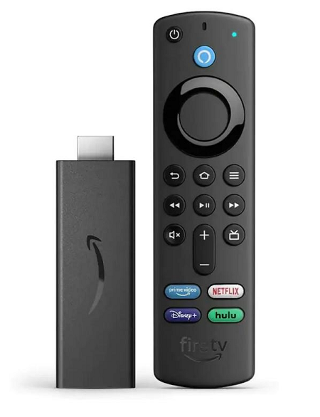 FIRE TV STICK AMAZON 4K WITH ALEXA VOICE REMOTE 3RD GEN