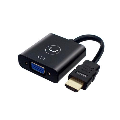 ADAPTADOR HDMI A VGA UNNO AD4202BK