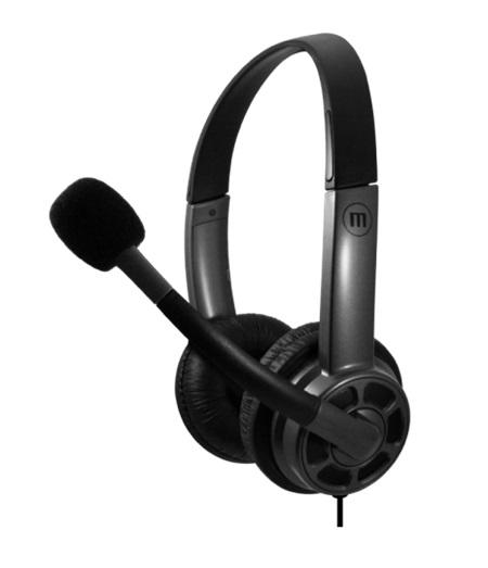 HEADSET MAXELL CON MICROFONO USB C Y ADAPTADOR USB HS-HMIC ITEM#347867 A008724 (AURICULAR) 