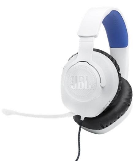 HEADSET JBL QUANTUM 100P 3.5MM JBLQ100PWHTBLUAM WHITE