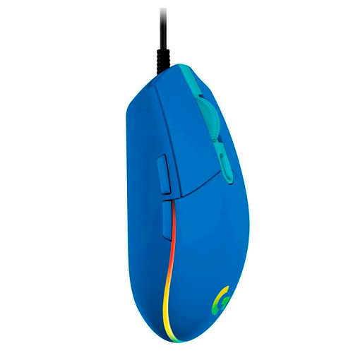 MOUSE GAMING LOGITECH USB G203 LIGHTSYNC BLUE 910-005792