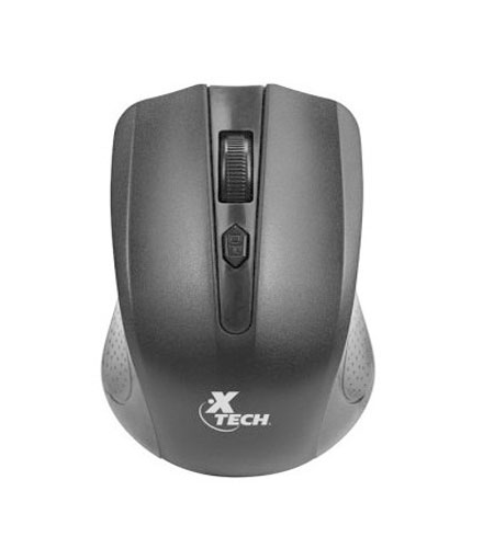 MOUSE INALAMBRICO XTECH XTM-310BK NEGRO