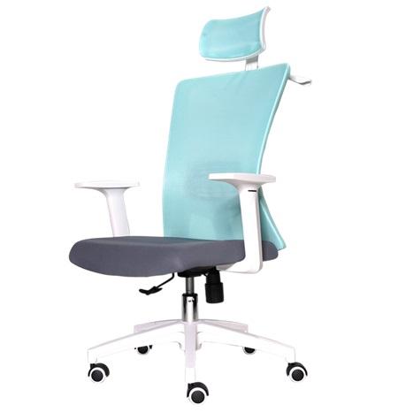 SILLA DE OFICINA ERGONOMICA FANTECH OC-A258WH MINT 
