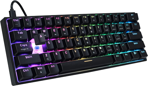 TECLADO MECANICO GAMING FANTECH MK857 MAXFIT61 RGB