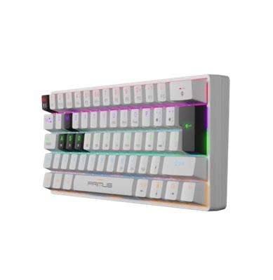 TECLADO MECANICO GAMING PRIMUS PKS-060W-S BALLISTA61T RED SWITCH WHITE