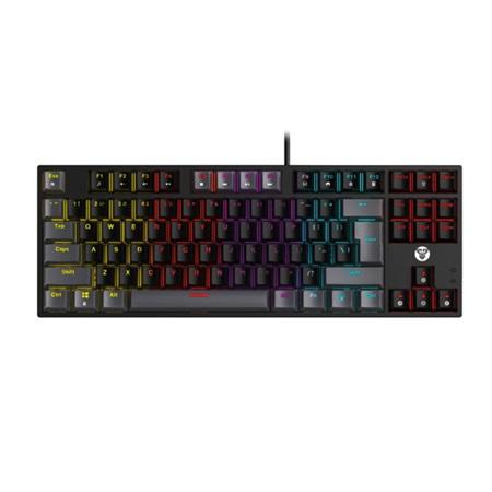 TECLADO MECANICO FANTECH MK876V2 ATOM TKL BLACK/GREY