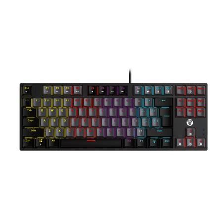TECLADO MECANICO FANTECH MK876V2 ATOM TKL GREY/BLACK