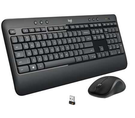 COMBO DE TECLADO Y MOUSE INALAMBRICOS LOGITECH MK540 920-0086